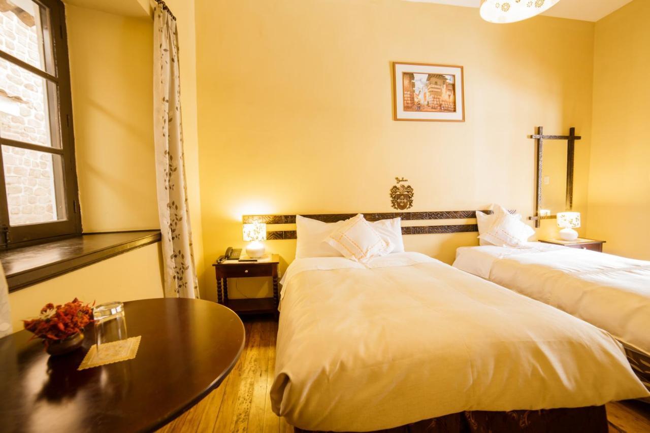 Yabar Hotel Plaza Cuzco Zewnętrze zdjęcie
